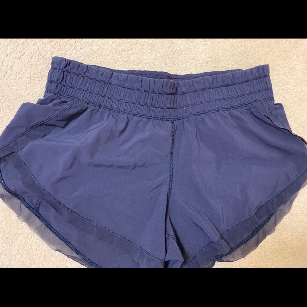 Blue Lululemon Shorts
